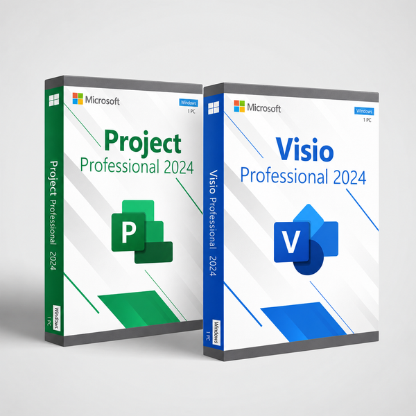 Pack Visio 2024 + Project 2024 Professionnel