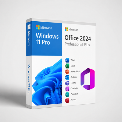 Pack Windows 11 Pro + Office 2024 Pro Plus
