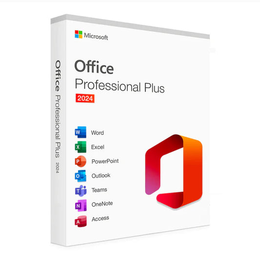 Office 2024 Professionnel Plus (Clé d'activation) 2 PC