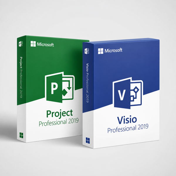 Pack Visio 2019 + Project 2019 Professionnel