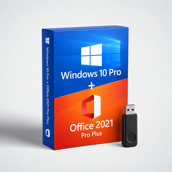 USB Windows 10 Pro + Office 2021 Pro Plus